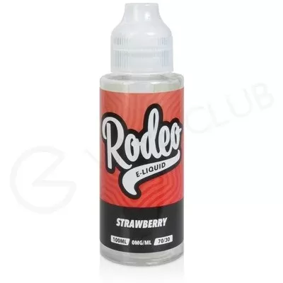 Strawberry Shortfill E-liquid by Rodeo 100ml