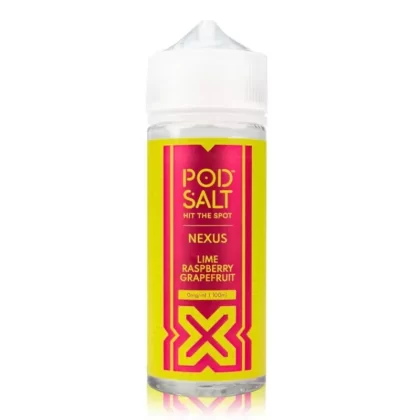 Lime Raspberry Grapefruit 100ml Shortfill e-Liquid by Pod Salt Nexus - Eliquidsupply