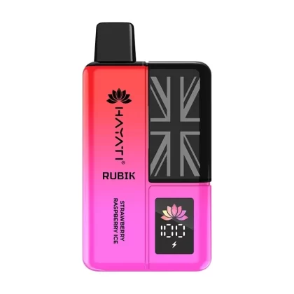 Hayati Rubik 7000 Puffs Strawberry Raspberry Ice - Ecigpremium