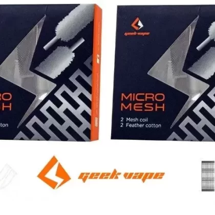 Geekvape Zeus X Micro Mesh Coils & Cotton Pack 2pcs