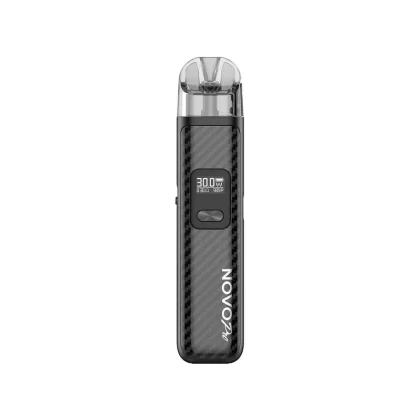 Smok Novo Pro Pod Vape Kit - Colour#Black Carbon Fiber>Silver & Black>Silver Carbon Fiber>Black Gun Metal (Leather)>Cyan (Leather)>Green Black (Standard)>Purple Pink (Leather)>Red Black (Sta