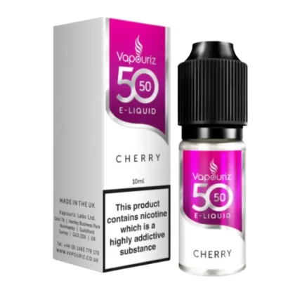 Cherry E-Liquid 50/50 Series by Vapouriz (10ml) - 12mg