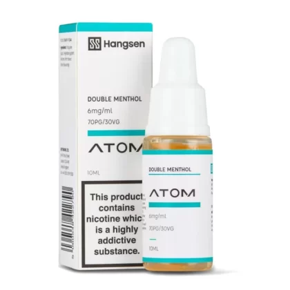 Double Menthol E-Liquid Atom Series by Hangsen (10ml) - 18mg