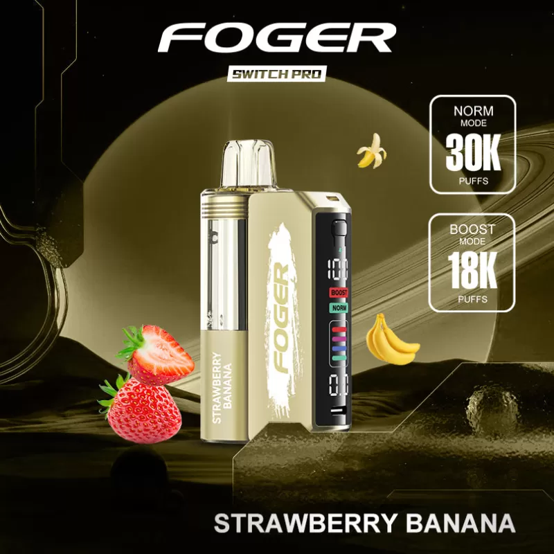Strawberry Banana Foger Switch Pro Kit 30K Puffs - Image 3