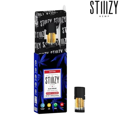 Stiiizy X-Blend Pod – 1000mg - Amount#3 Pack>1~Strain#Blue Dream>Gelato>Watermelon Z