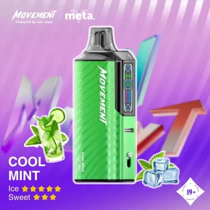 Lost Vape Movement LV 18K Disposable Vape – Cool Mint
