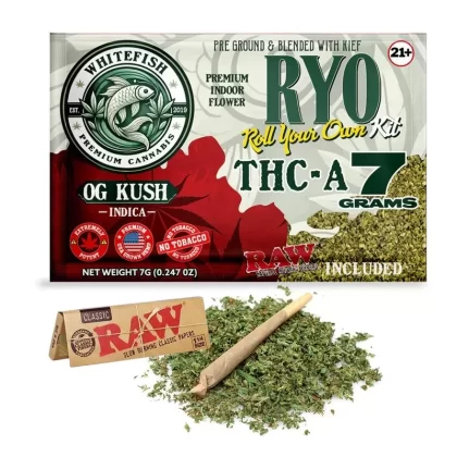 White Fish THCa RYO Kit – 7g