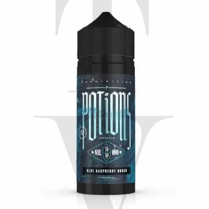 PROHIBITION POTIONS BLUE RASPBERRY HOOCH 100ML SHORTFILL E-LIQUID