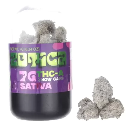 Zotica Snow Cap Sativa THC-A Flower – 7g - Ejuicewarehouse