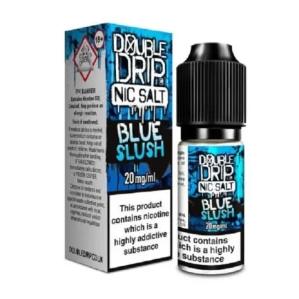 Double Drip Blue Slush Nic Salts E Liquid (10ml)