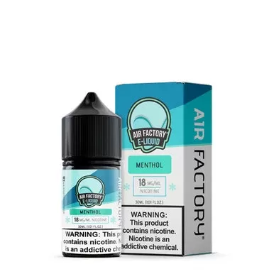 Menthol Air Factory Salts 30mL - Bottle Size#30mL>18mg>36mg