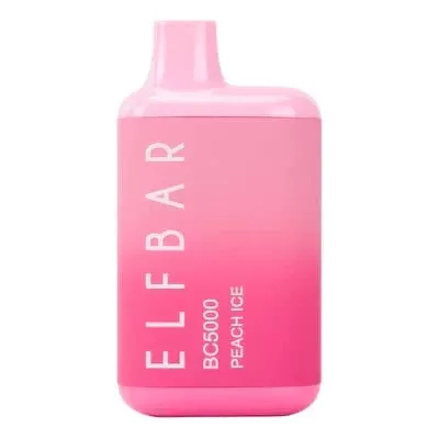 ELF BAR BC5000 – Peach Ice (5000 Puffs)