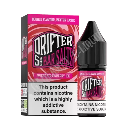 Sweet Strawberry Ice by Drifter Bar Salts - Nicotine Strength#10mg>20mg