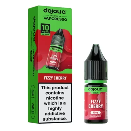 Fizzy Cherry Nic Salt E-Liquid by Dojoliq (10ml) - 20mg