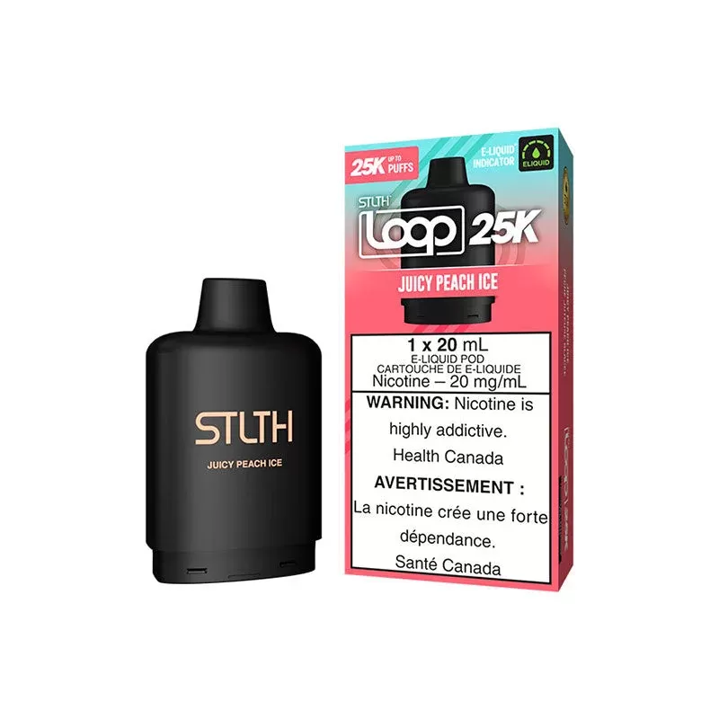 STLTH Loop 25K Juicy Peach Ice Pod