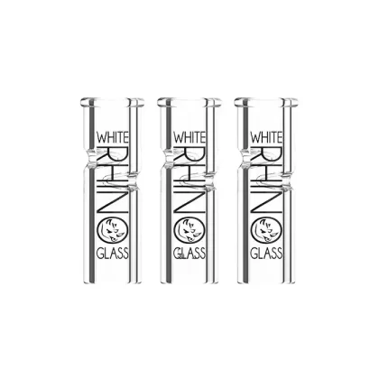 White Rhino Glass Tips-Round Tip - Vape Store