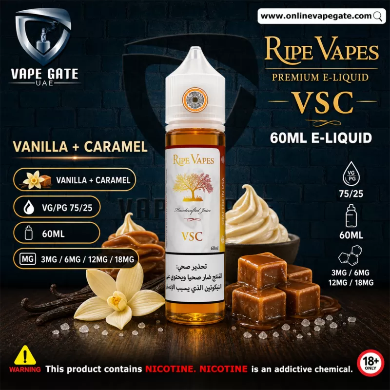 VSC 60ml E liquid by Ripe Vape - 12mg - 60ml