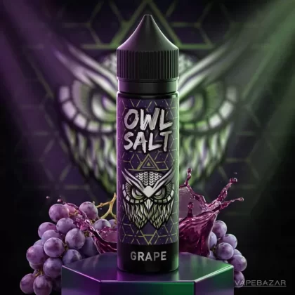 OWL Salt Longfill Grape Aroma 10ml in 60ml - 0 mg/ml / 10 ml / 60 ml