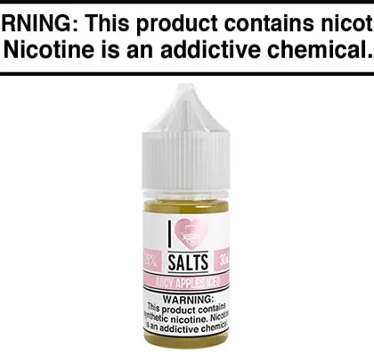 JUICY APPLES ICED BY I LOVE SALTS 30ML - Vapejuice