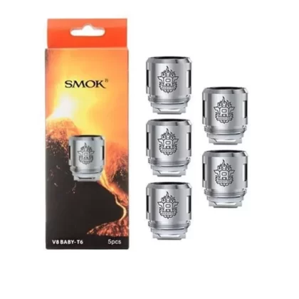 SMOK V8 Baby T6 0.2ohm Coils pack of 5