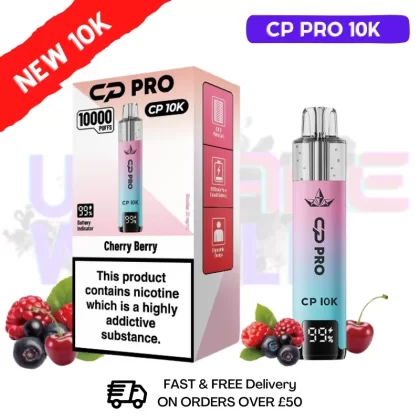 Cherry Berry CP Pro 10K Puff Pod Kit