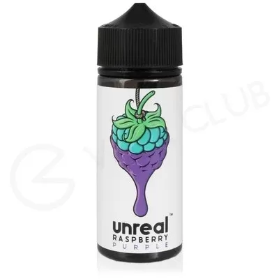 Purple Shortfill E-Liquid by Unreal Raspberry 100ml
