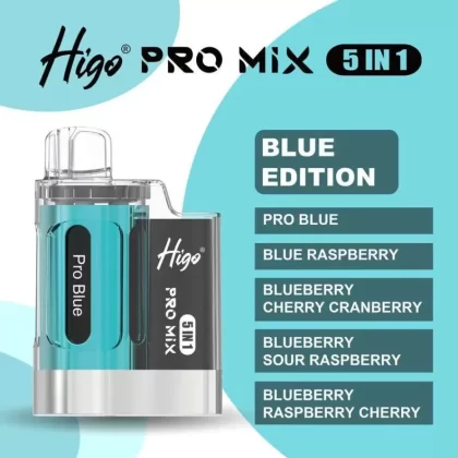 Higo Pro Mix 5 in 1 Prefilled Pod vape Kit - Cherry Edition