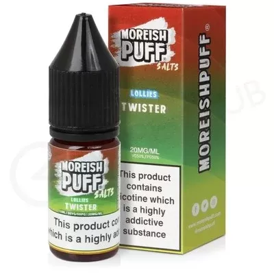 Twister Lollies Nic Salt E-Liquid by Moreish Puff