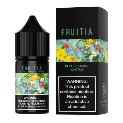 30ML | Blood Orange Cactus Cooler Salt by Fruitia - Size#30ML35MG>50MG