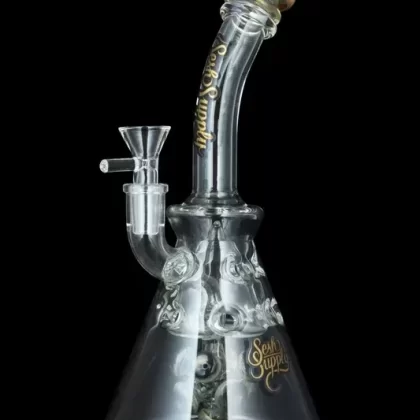 Sesh Supply “Selene” Fab Egg Beaker With Spore Perc