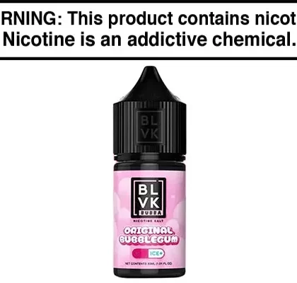 ORIGINAL BUBBLEGUM BY BLVK BUBBA SALT 30ML - Vapejuice