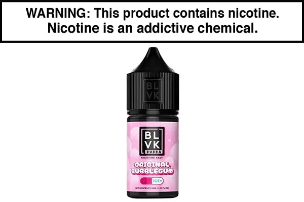 ORIGINAL BUBBLEGUM BY BLVK BUBBA SALT 30ML - Vapejuice