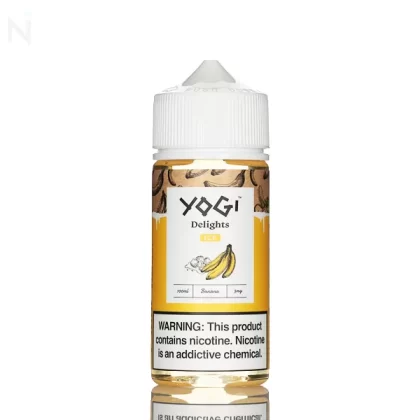 Yogi Delights E-Liquid - Banana Ice - 100mL - 6mg