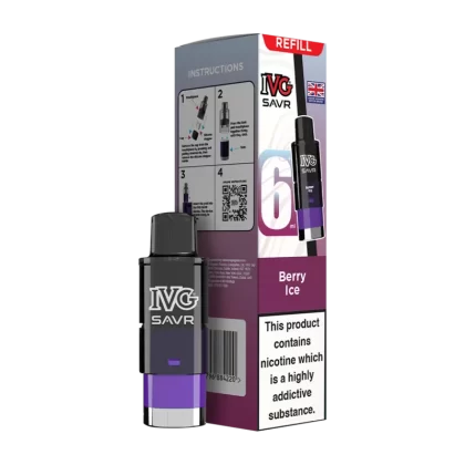 Berry Ice IVG SAVR Refill Pack - 20mg - Vape Product (349EB6)