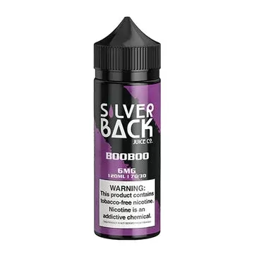 Silver Back E-Liquid | Booboo - Nicotine#0mg>3mg>6mg (0BE12B)