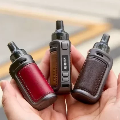 Eleaf Isolo Air POD Mod Kit 1500Mah - Color#BLUE>LIGHT BROWN>RED (69A8C0)