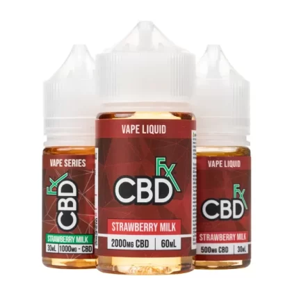 Strawberry Milk CBD Vape Series – CBDfx