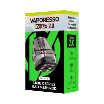 Vaporesso Luxe X Corex 2.0 Replacement Pod Cartridge 5ml (2pcs/pack) - Vape Store