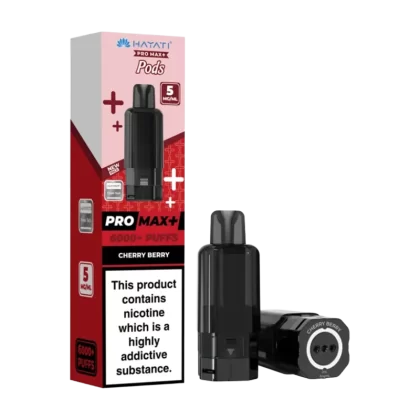 Cherry Berry Hayati Pro Max+ Refill Pack - 5mg - Vape Product (1E51B2)