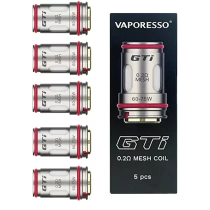 Vaporesso GTi Replacement Mesh Coils - Resistance#0.2 Ohm>0.4 Ohm>0.15 Ohm>0.5 Ohm (FB57AD)