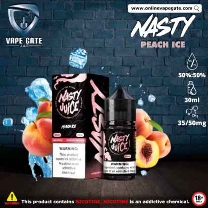 Peach Ice - Nasty 30ml