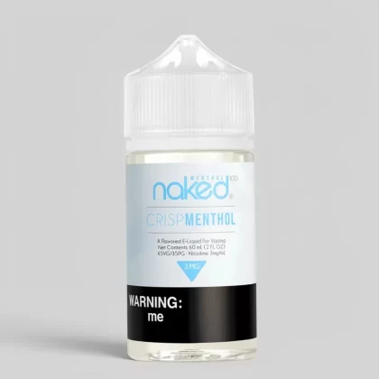 Naked 100 – Crisp Menthol 60mL | 70% VG - Vape Product, Vape Product