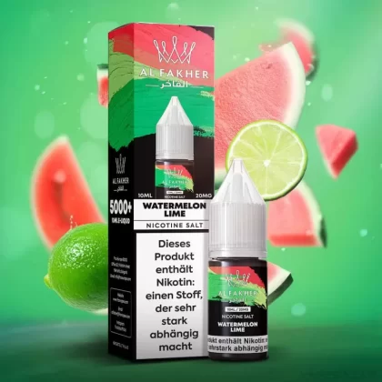 Al Fakher Liquid – Watermelon Lime - Vapebazar