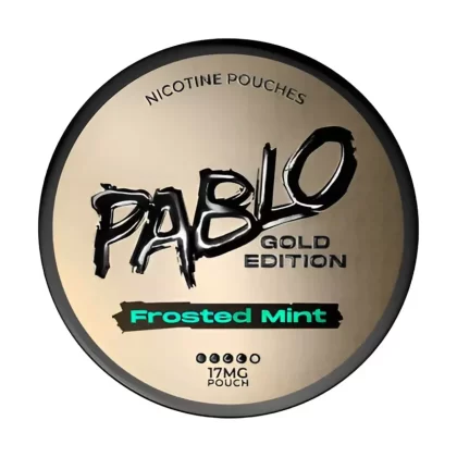 Frosted Mint Pablo Nicotine Pouches Gold Edition