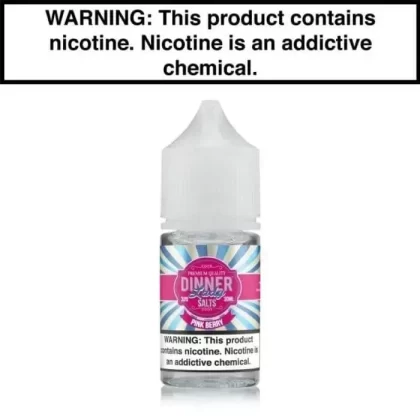Pink Berry Nicotine Salt by Vape Dinner Lady E-Liquid - Size#30ml~Nicotine#30MG