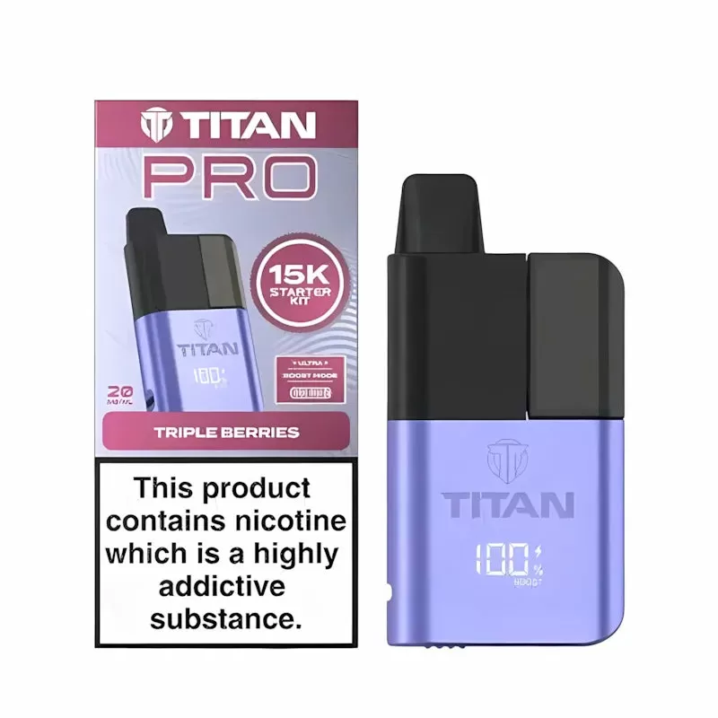 Titan Pro 15K Prefilled Pod Kit - Banana Ice - Image 2