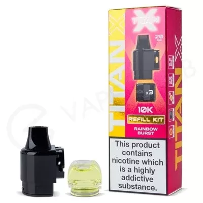 Rainbow Burst Titan X Refill Pack