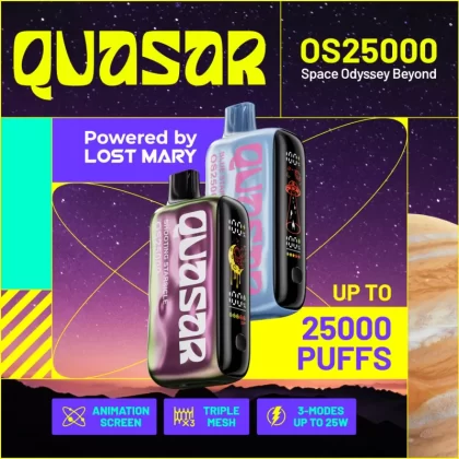 QUASAR OS25000 Powered By LOST MARY Disposable Device – 25000 Puffs - Taurus (OS Edition)