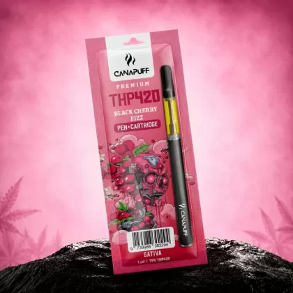 THP420 Pen+Cartridge Zwarte kers-fizz 79%