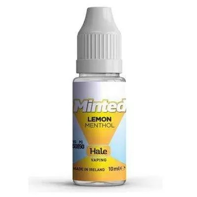 HALE 10ml E-Liquid – Lemon Menthol – Minted Series